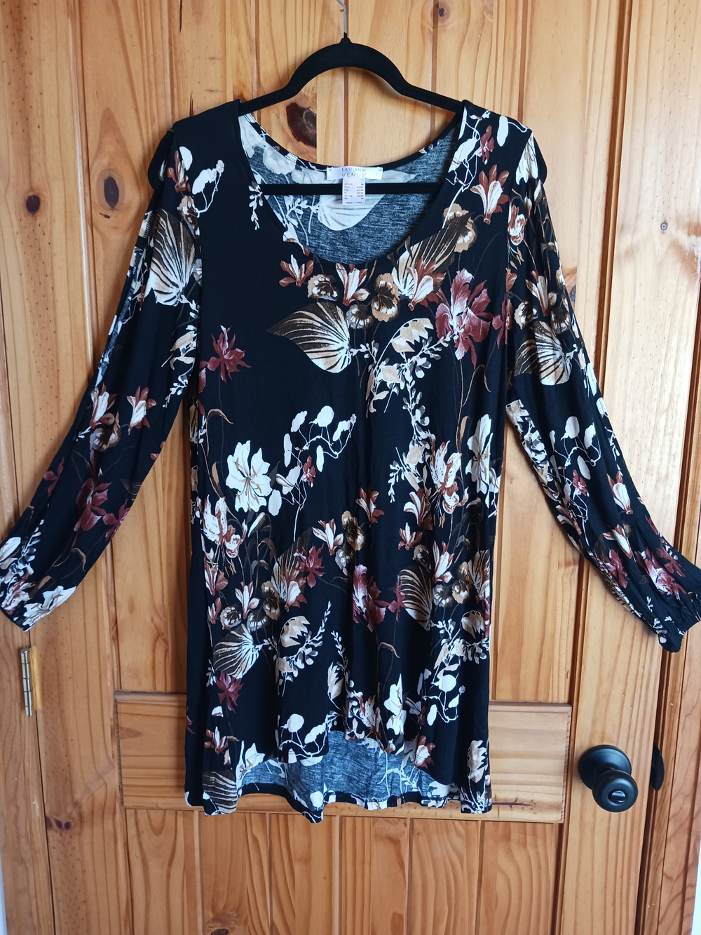 Lascana - Slit Sleeve - Tunic Dress